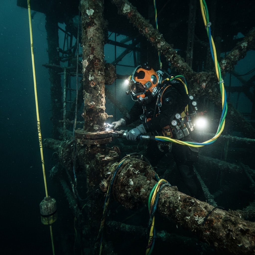 Occupational Deep Surface Supply Diver - No SCUBA (Level 3A)