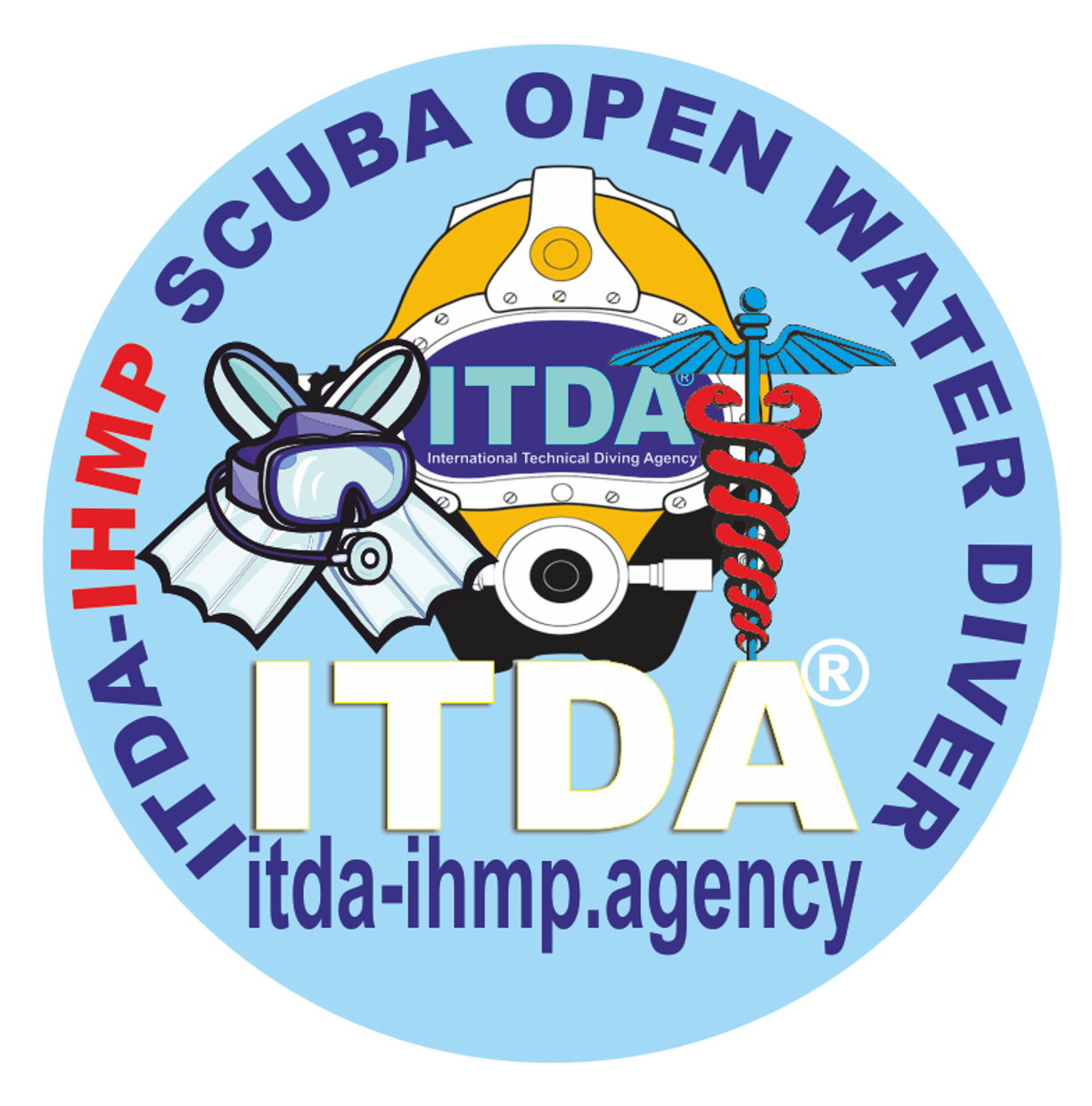 Open Water Scuba Diver badge