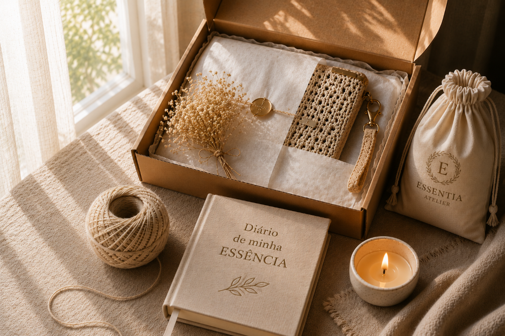 Universo Essentia — artesanato e elegância