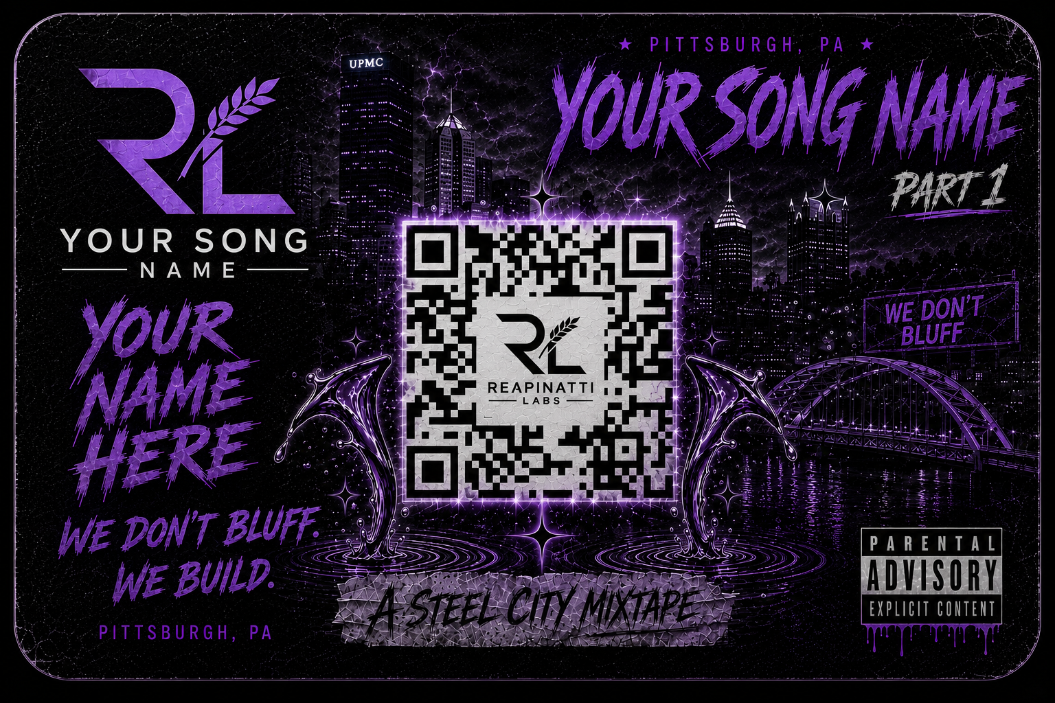 Steel City Mixtape Card