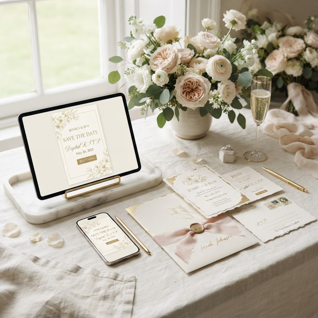 Digital Wedding Invitations vs. Paper: Choosing the Right Style for Your Big Day