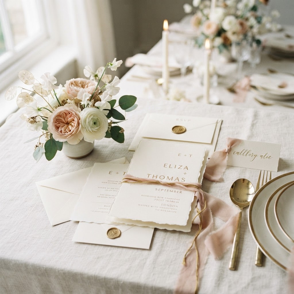 Less is More: The Art of Modern Minimalist Wedding Invitations