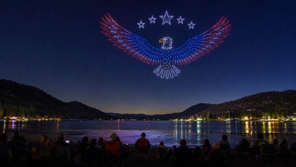 Labor Day Drone Show Spectacular