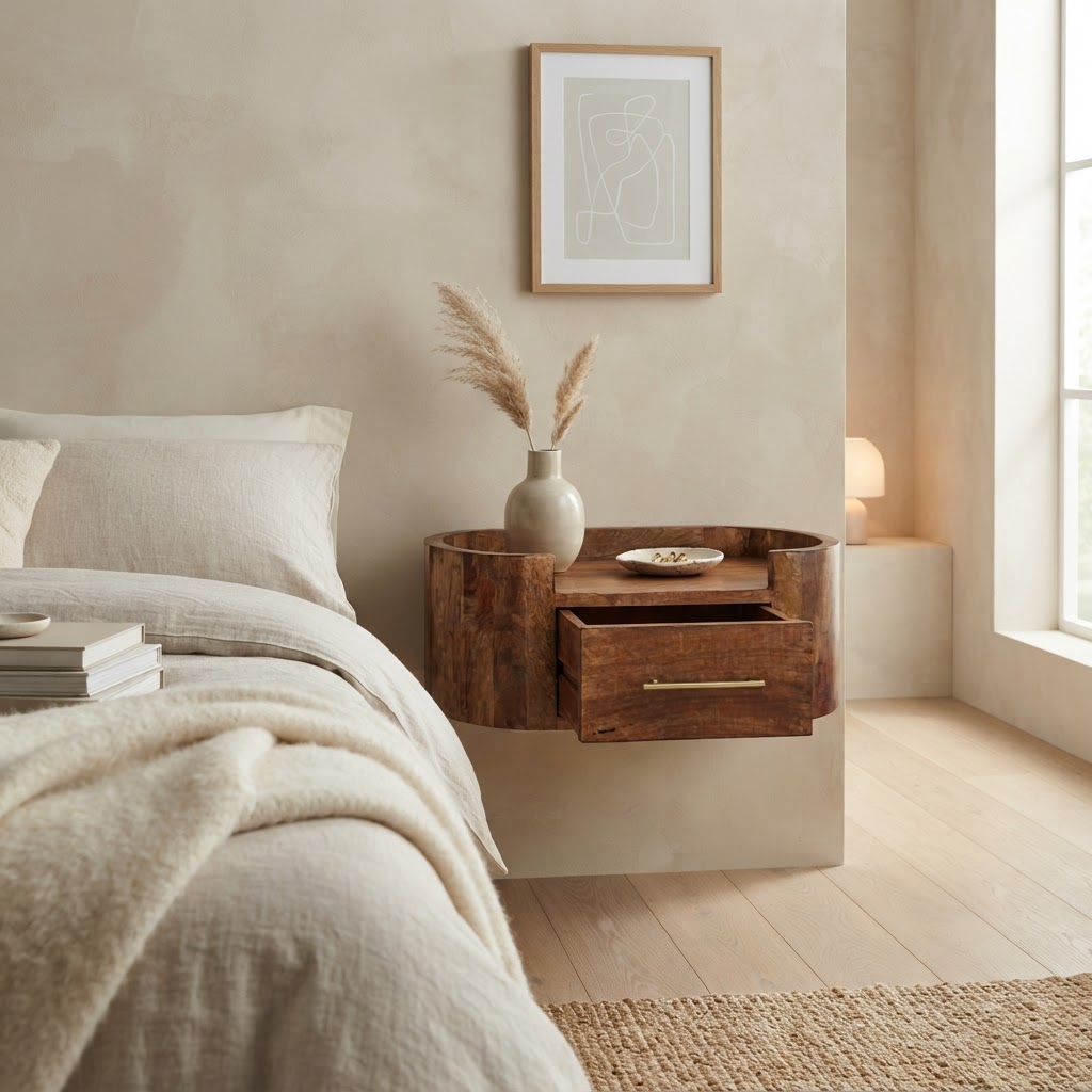 Valencia Curve Wall Bedside