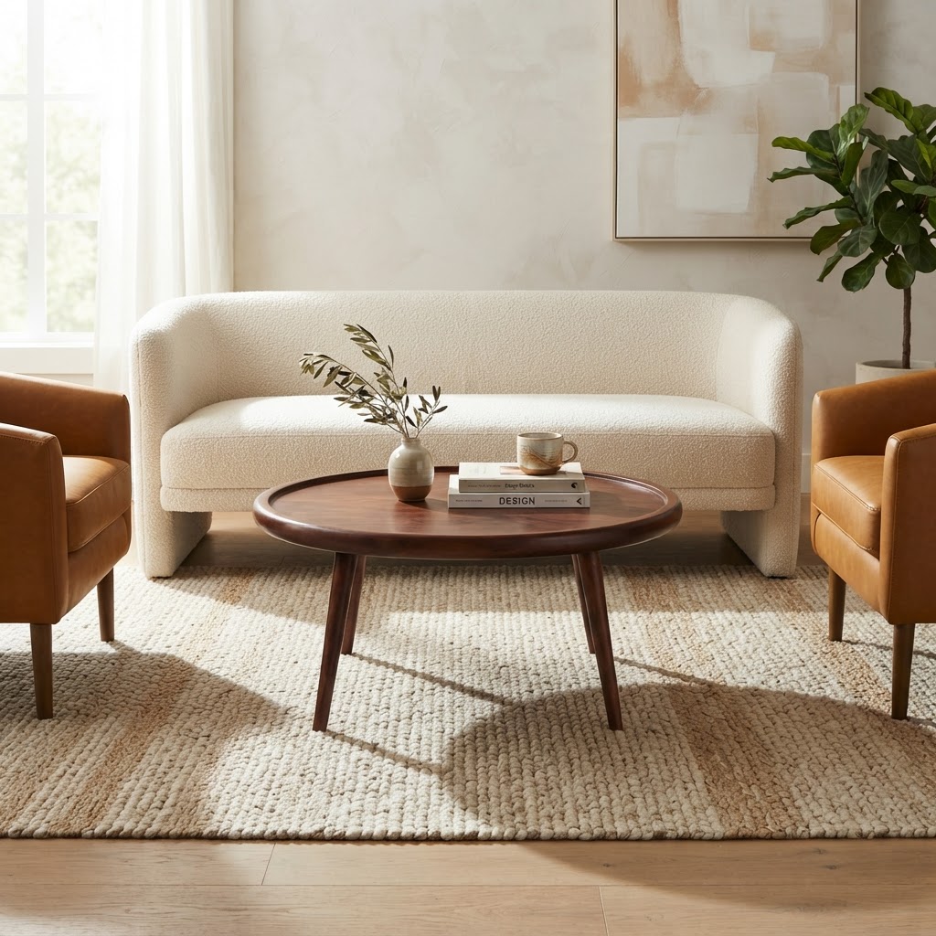 Chestnut Plate Coffee Table
