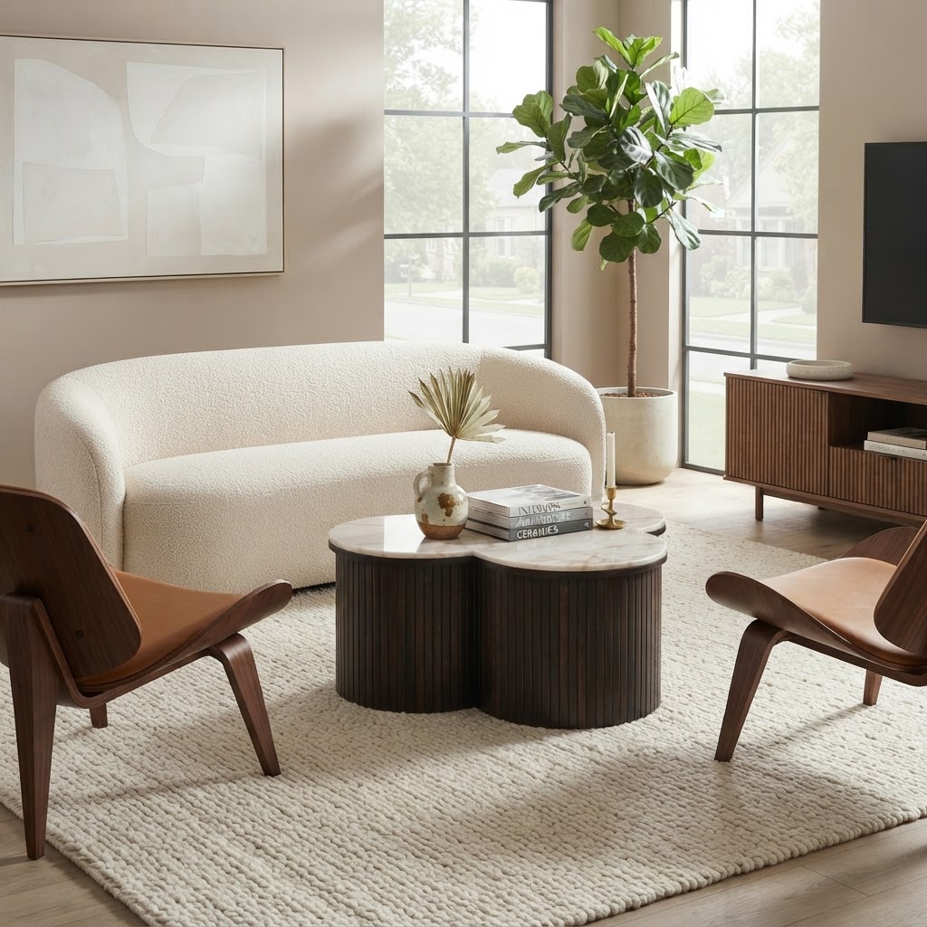 Verona Marble Coffee Table