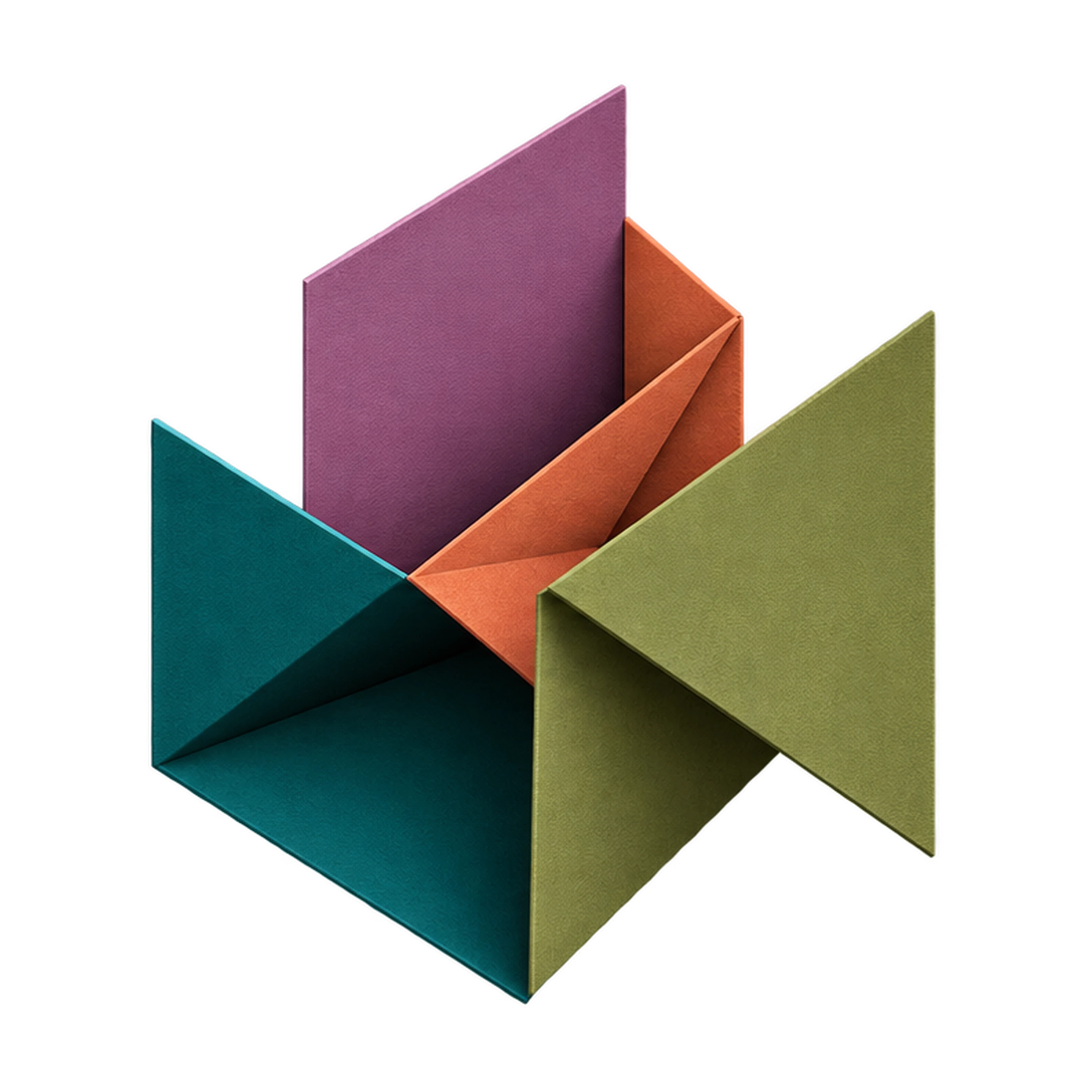 Origami form representing Grow what works.