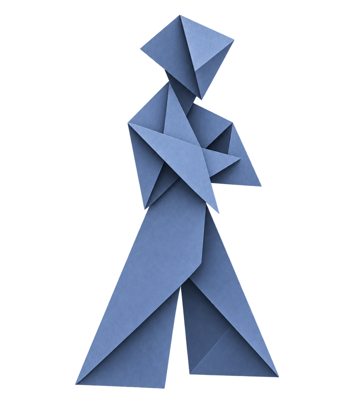 Origami figure representing accountability