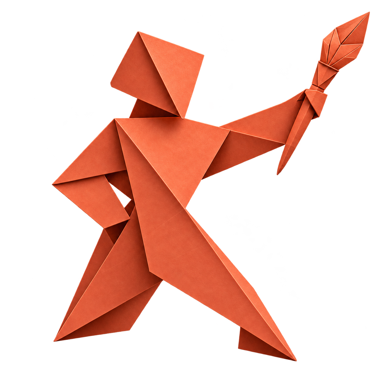 Origami specialist representing creative and design