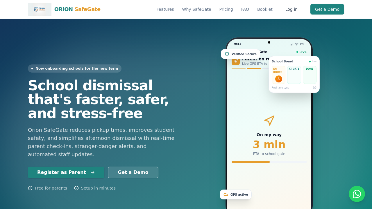Orion Safe Gate template preview