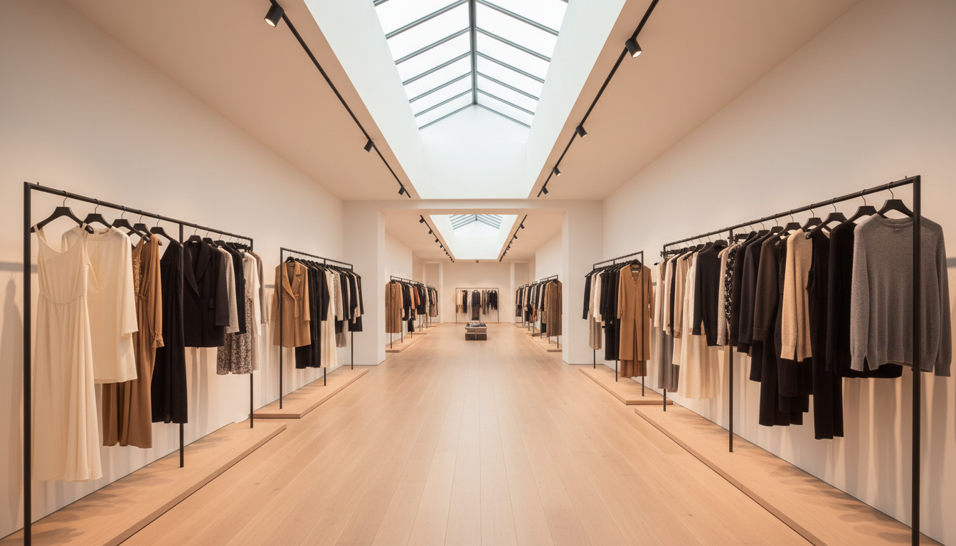 Entrée immersive dans le showroom