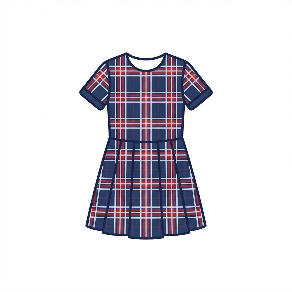 Plaid Dress or Skirt