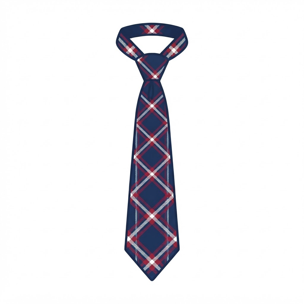Plaid Tie