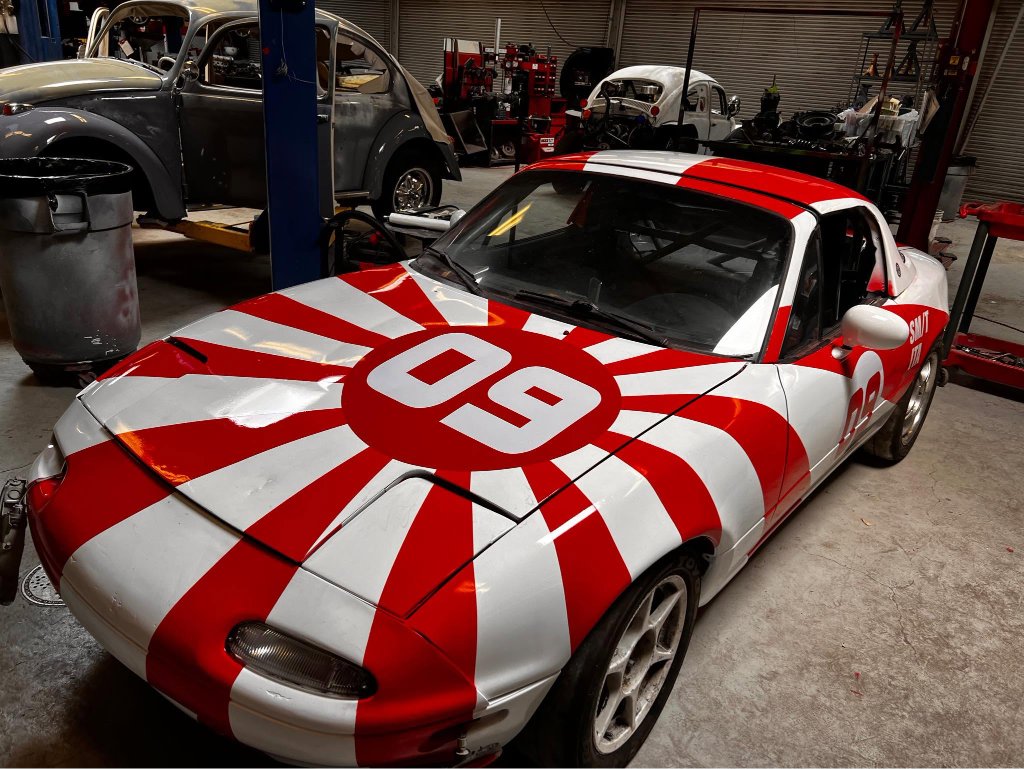A+ Racing Spec Miata prepared and fitted to the driver