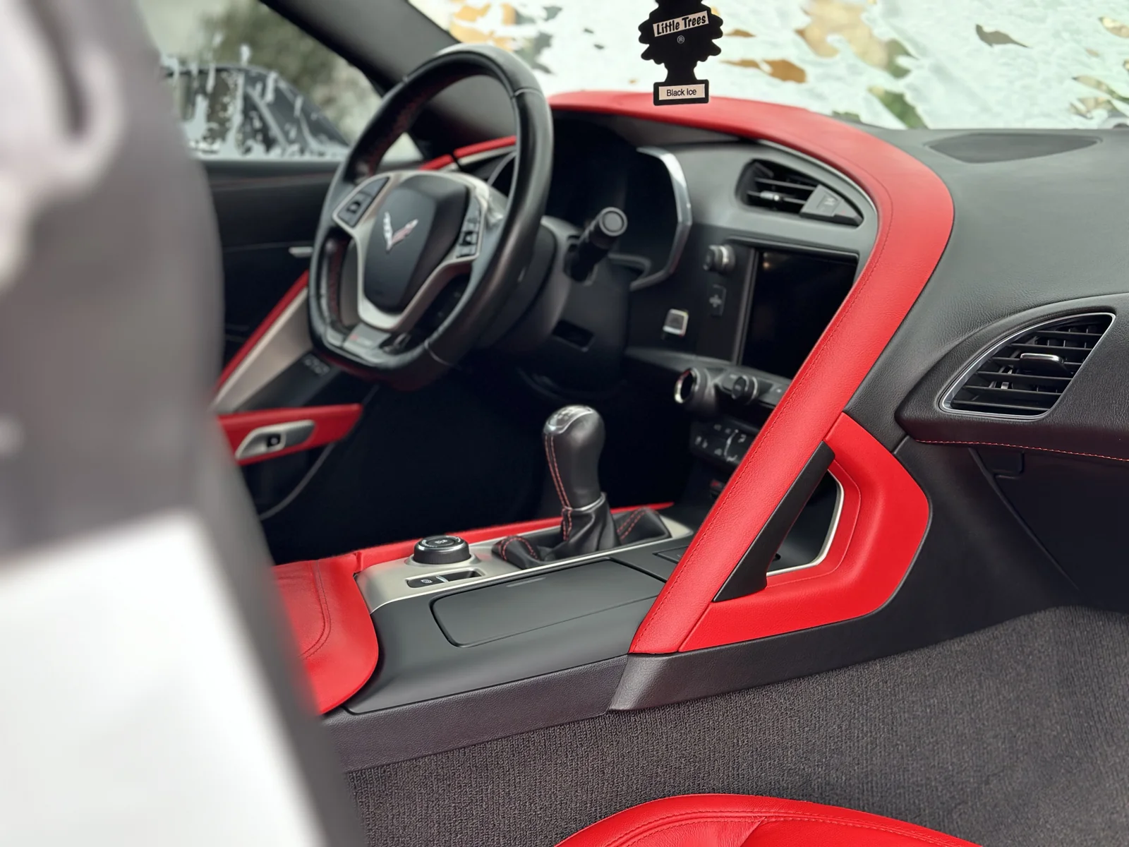 Corvette · interior details