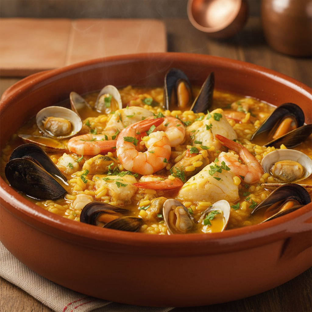 Arroz Caldoso de Marisco