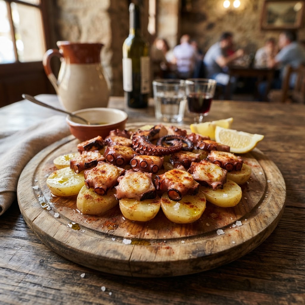 Pulpo a la Parrilla Gallega