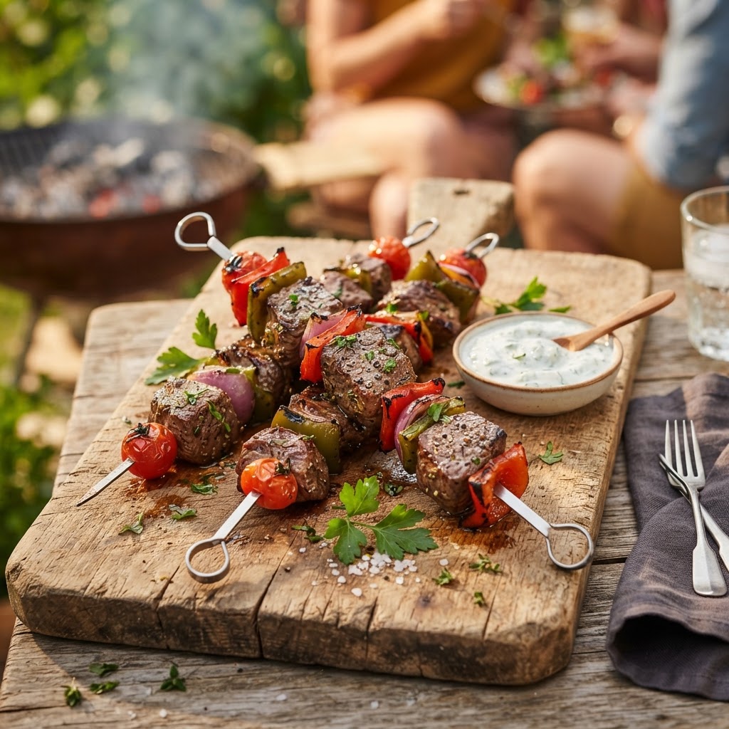 Brochetas de Carne