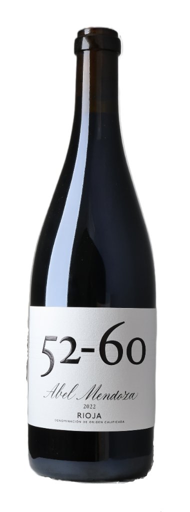 750ml bottle of 2022 . 52-60 . by Abel Mendoza Monge, Red