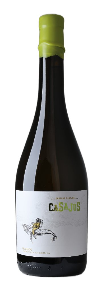750ml bottle of  Casajús Blanco Sobre Lías by Bodegas Casajús, White