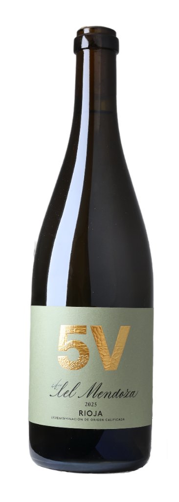 750ml bottle of 2025 5V by Abel Mendoza Monge, White