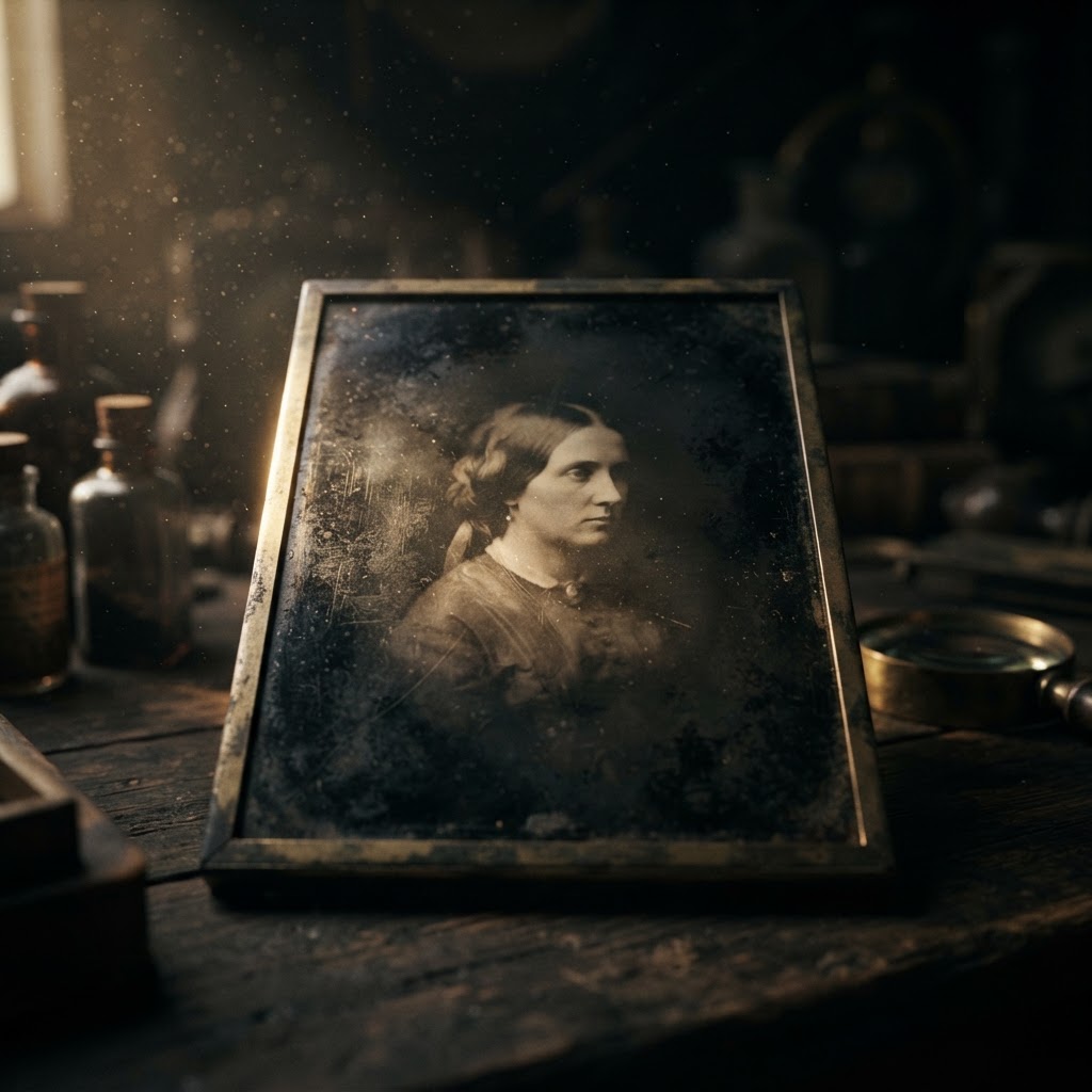 The Glass Specter: Unveiling the Enigmatic Tintype