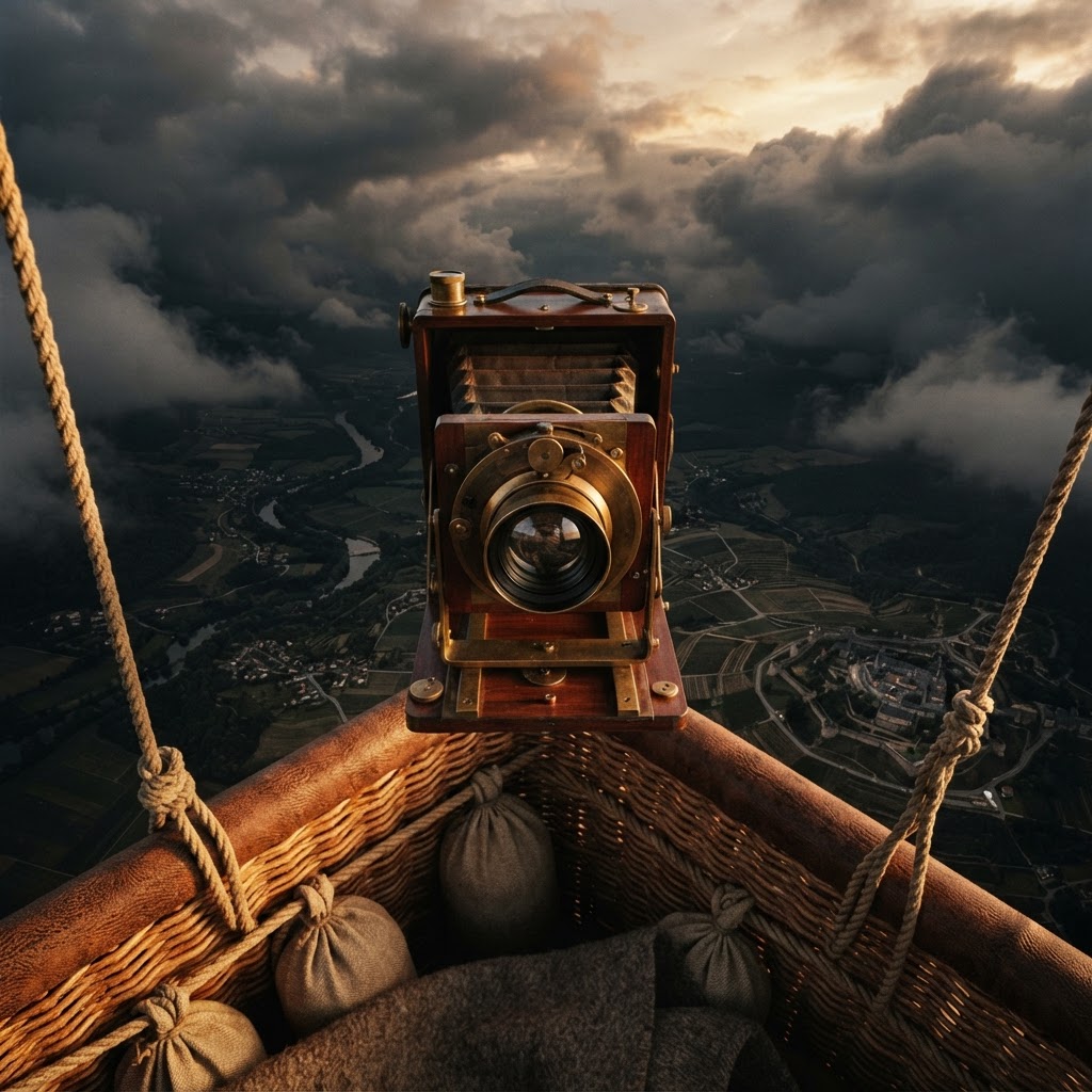 The Glass Eyes of the Skies: The Rise of Aerial Photography