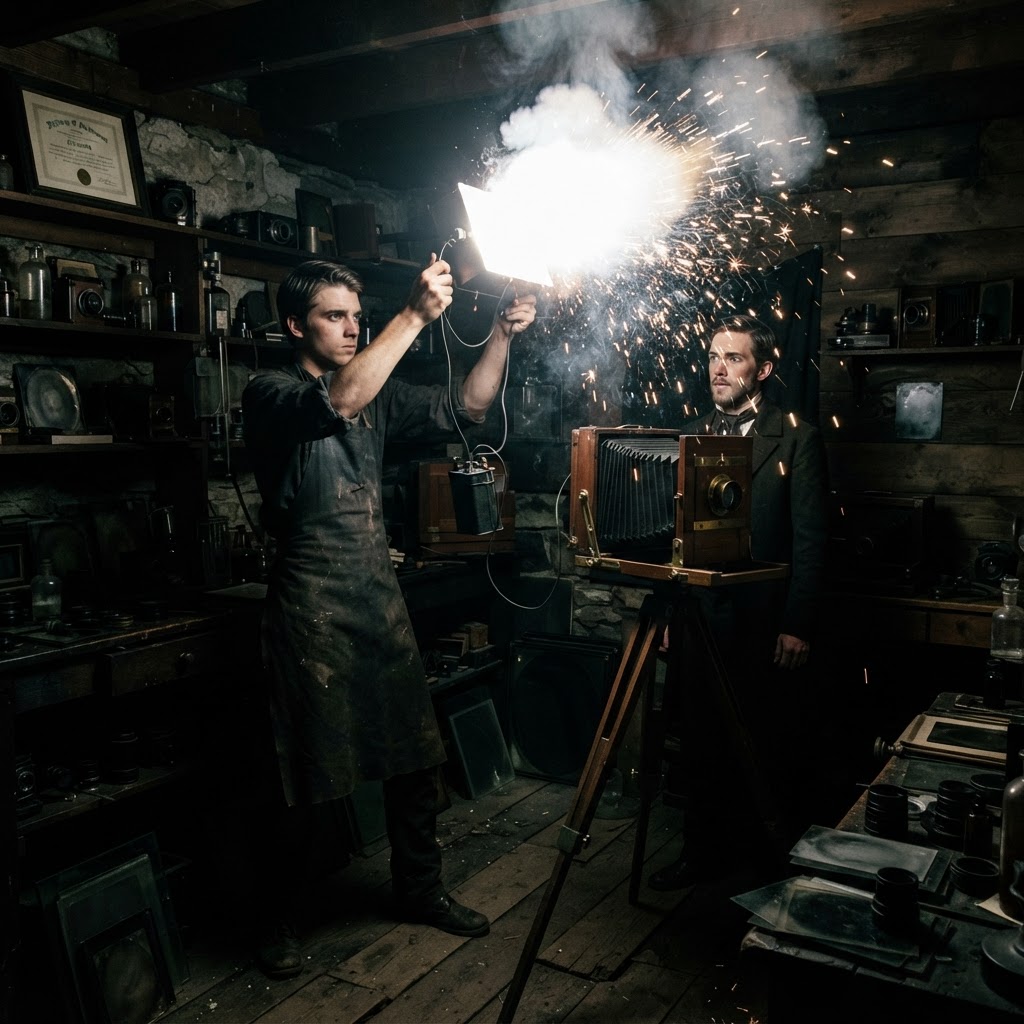 The Magnesium Flash: Lighting the Shadows of the Industrial Age