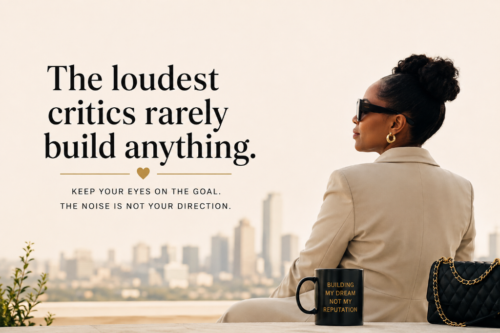 The Loudest Critics Rarely Build Anything