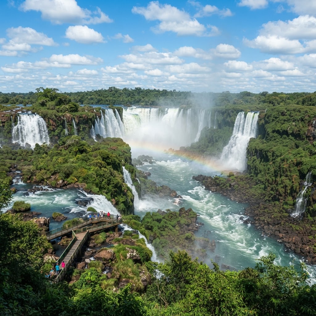 Paisaje de las Cataratas del Iguazú
