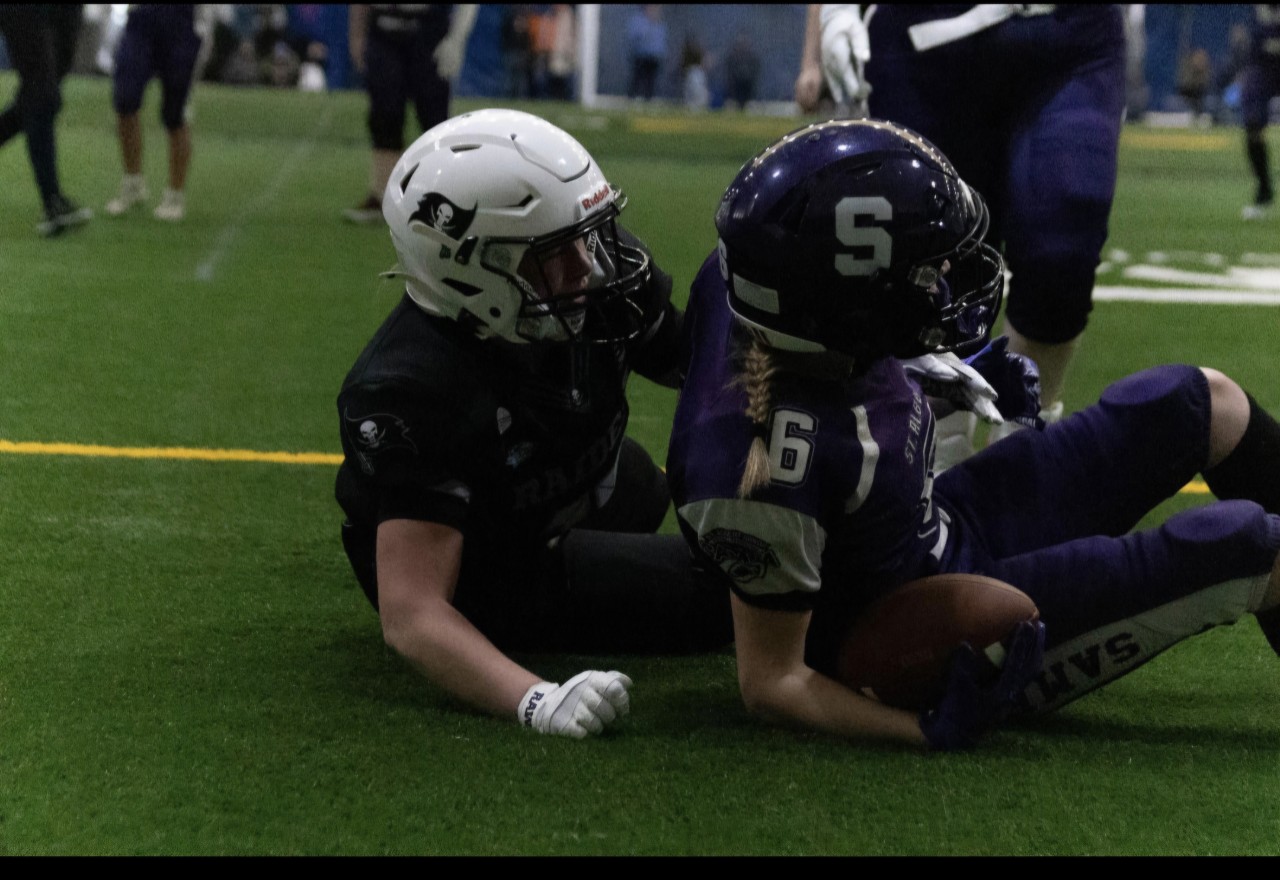 Making the tackle
