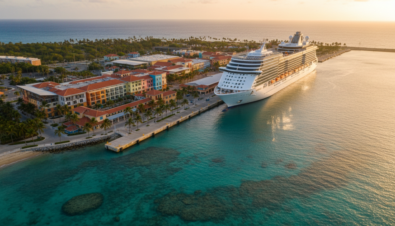 Taíno Bay cruise port pickup in Puerto Plata with Williams Service Taxi & Tours
