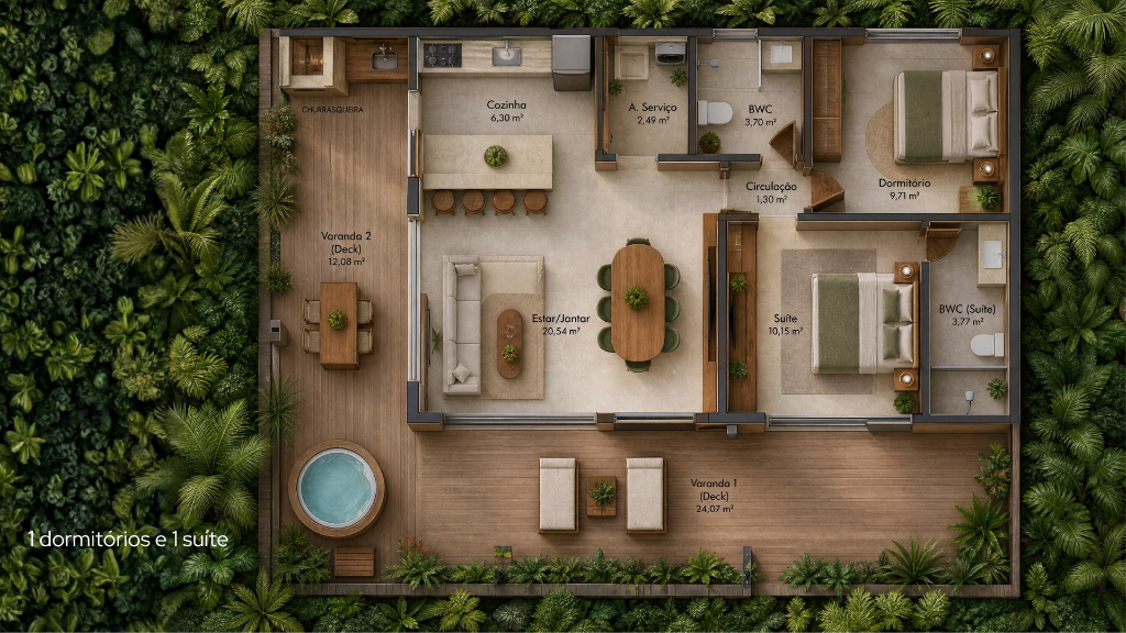 Planta baixo