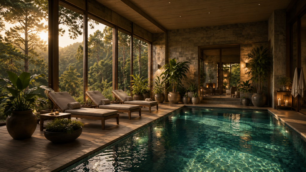 Piscina e Lagos