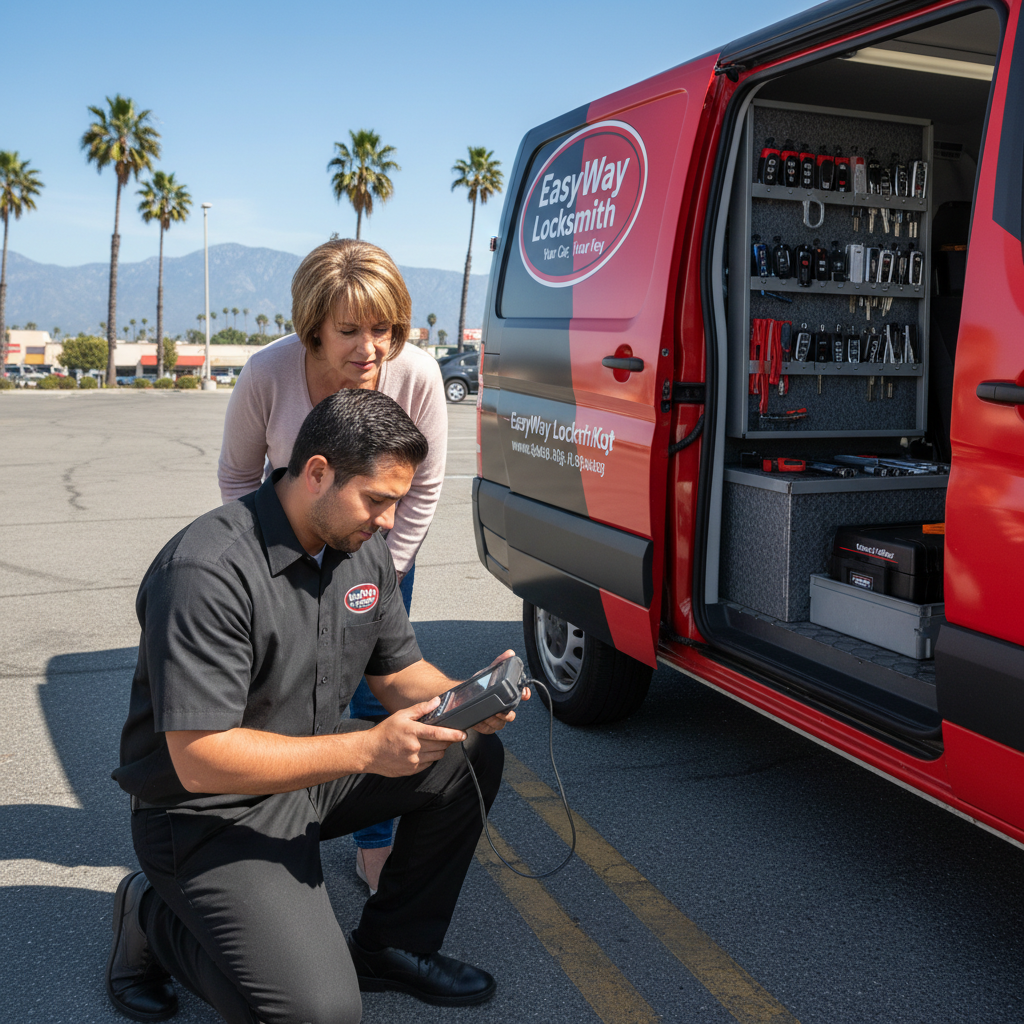 Lost Car Key with No Spare in Los Angeles: Complete Guide (2026) - EasyWay Locksmith blog
