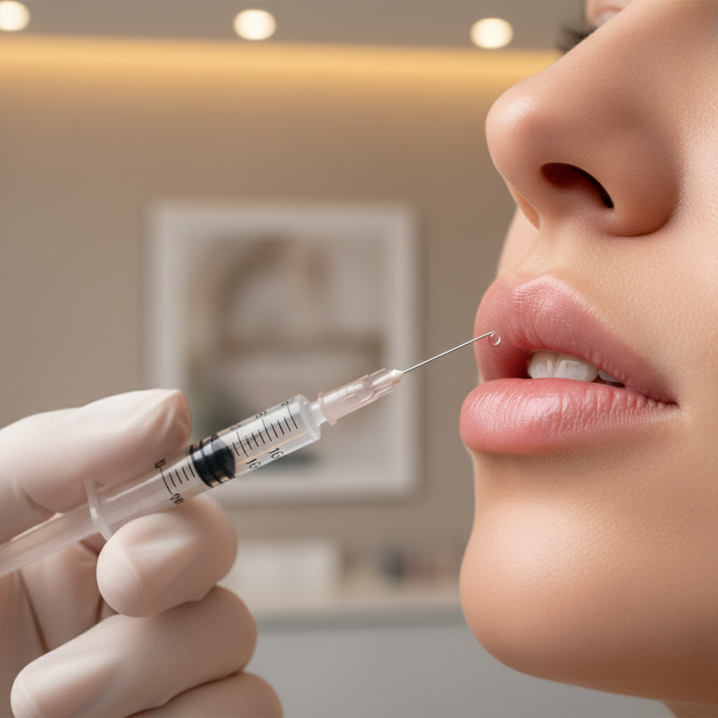 Lip Enhancement at Le' Belle Medi Spa
