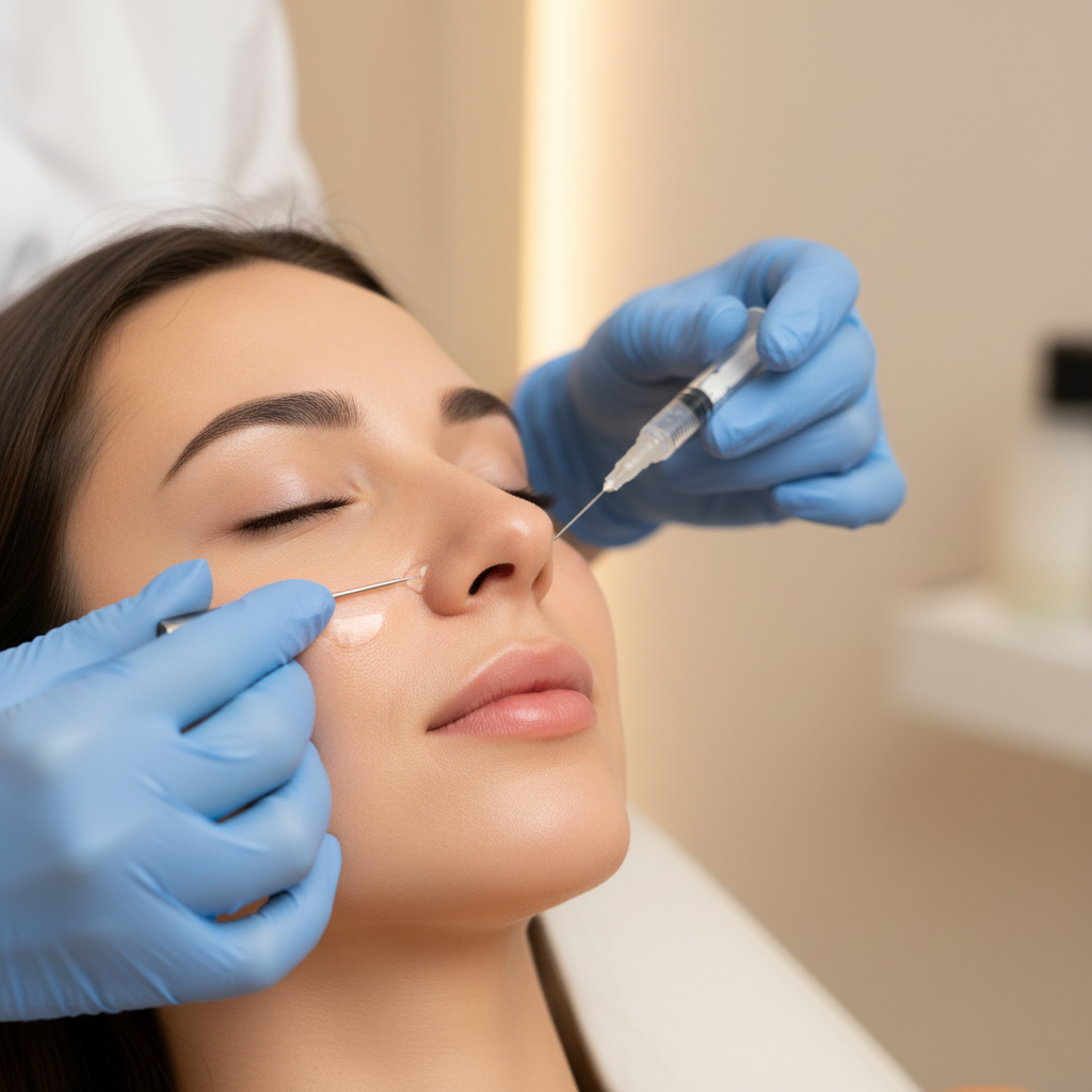Nasolabial Fold Filler at Le' Belle Medi Spa