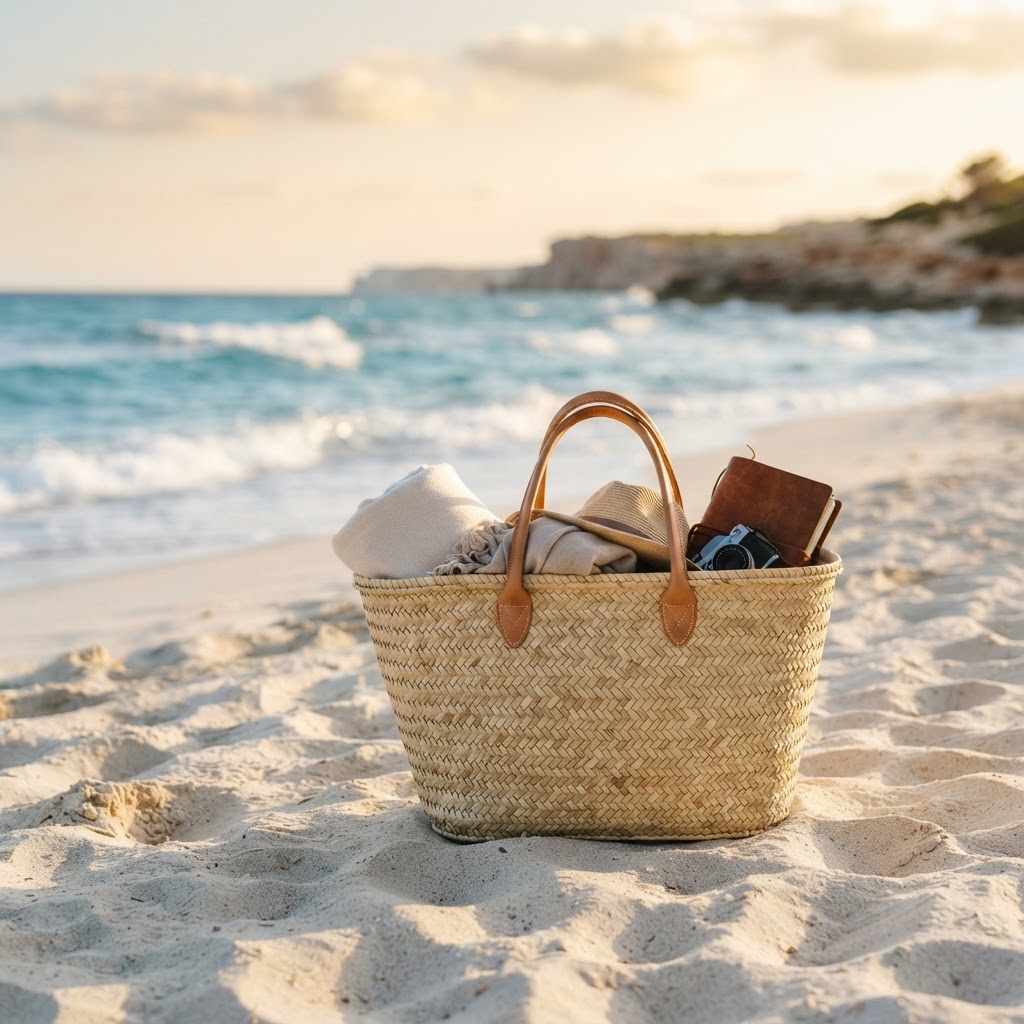 2026 Premium Raffia / French Market Beach Bag Trend