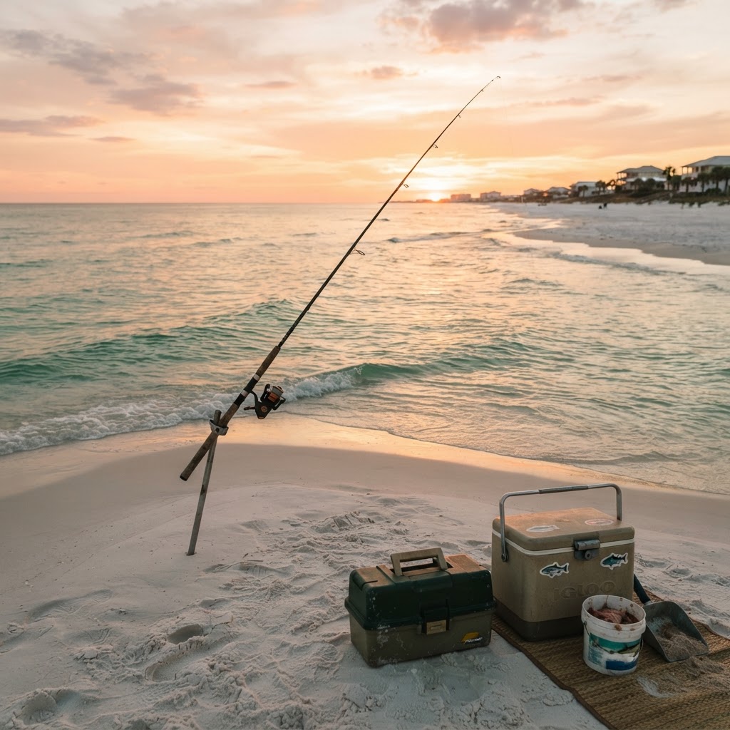 Surf Fishing in Destin: A Beginner's Guide to Catching Dinner from the Sand