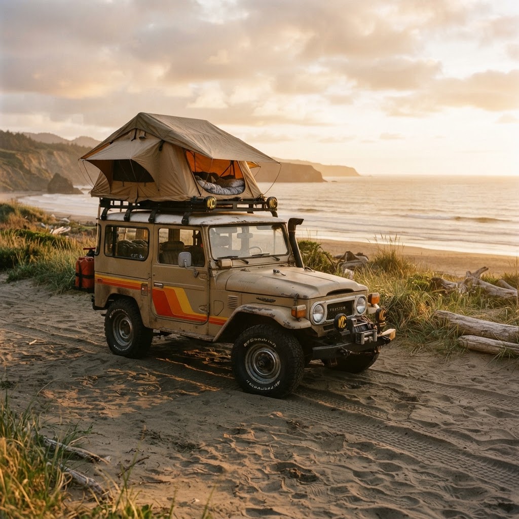 70s Retro Overlanding: The Vintage 4x4 Camping Trend