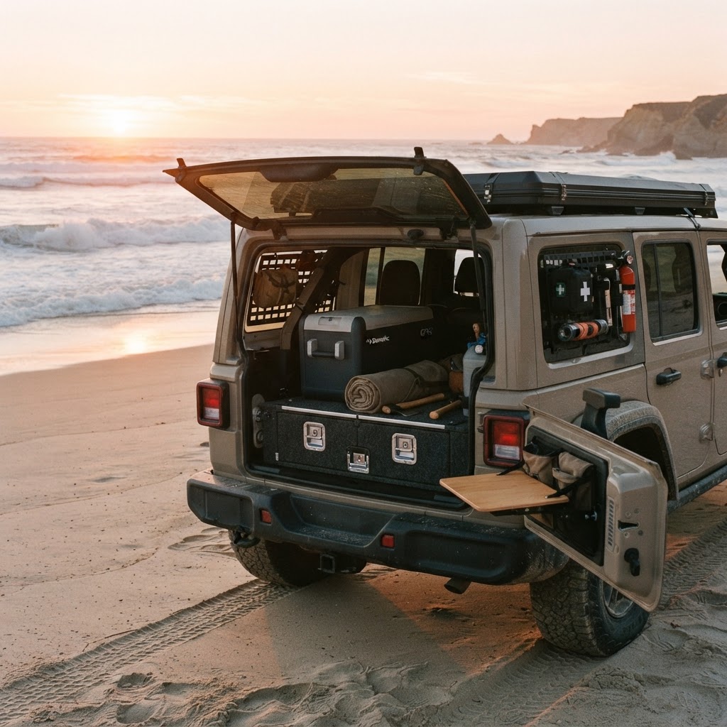 Modular Jeep Storage: The 2026 Guide to Off-Road Beach Packing