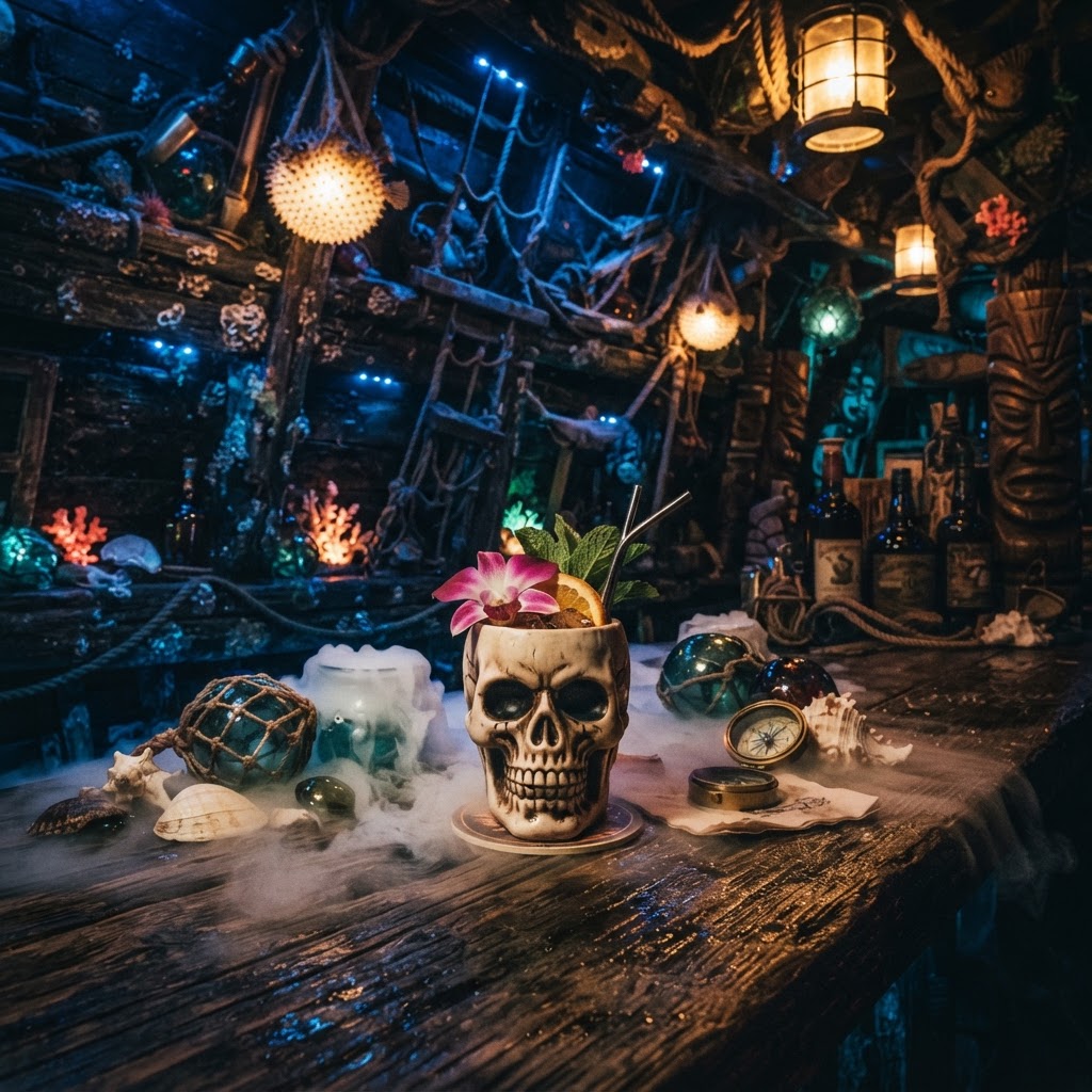 Shipwreck Tiki Aesthetic: 2026's Immersive Bar Trend
