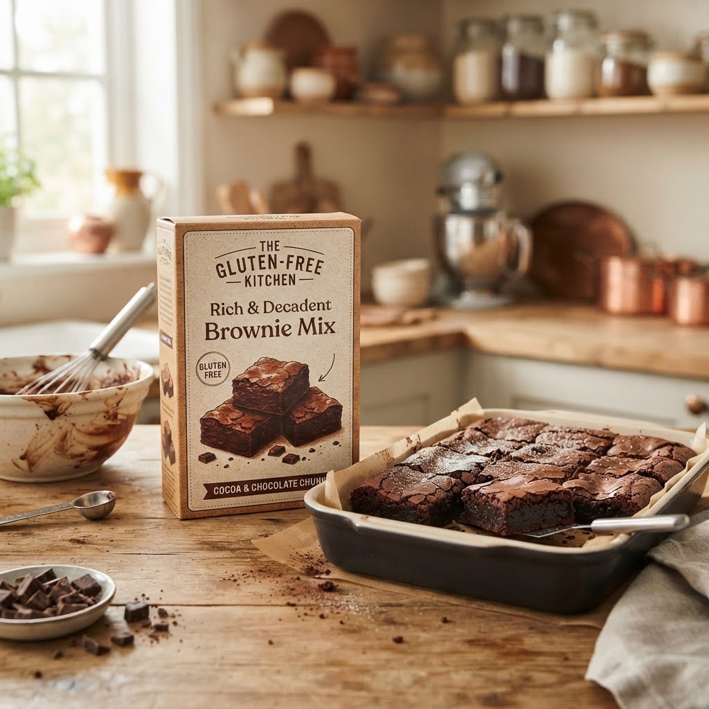 Basco Gluten Free Brownie Mix 500g