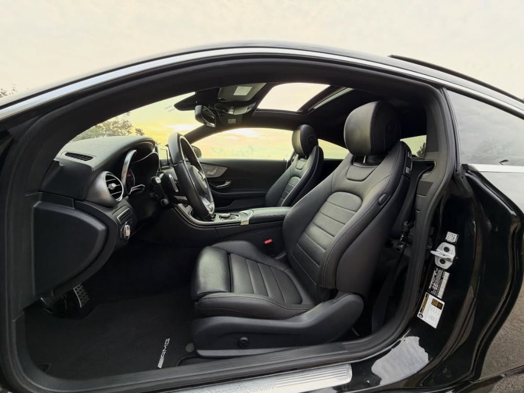 Luxury car interior