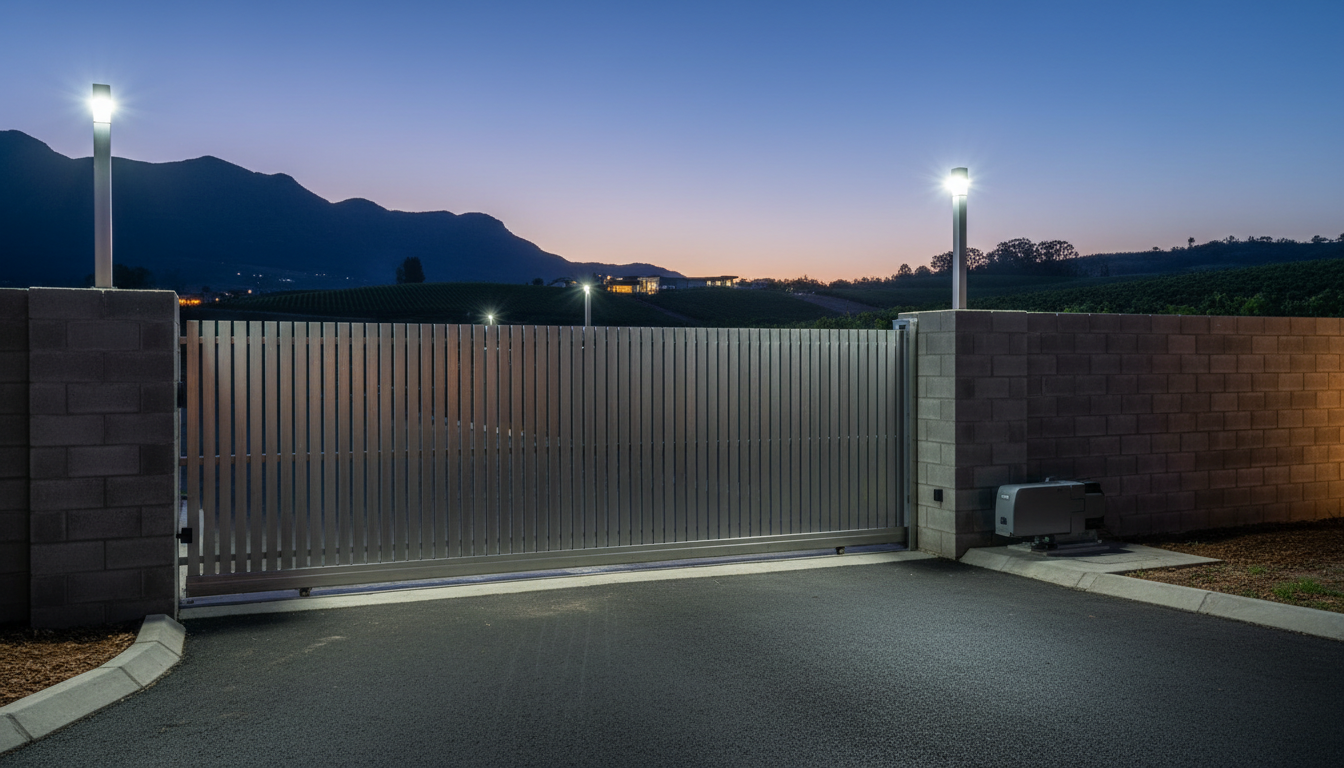 Gate track installation Wellington