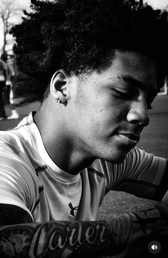 Kash Carter portrait — focused and determined
