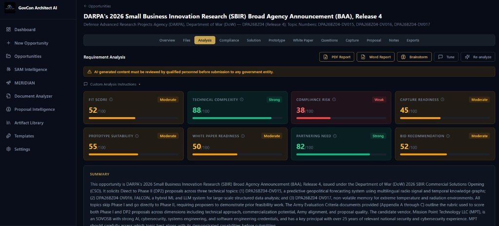 AI Capture & Bid Decisions
