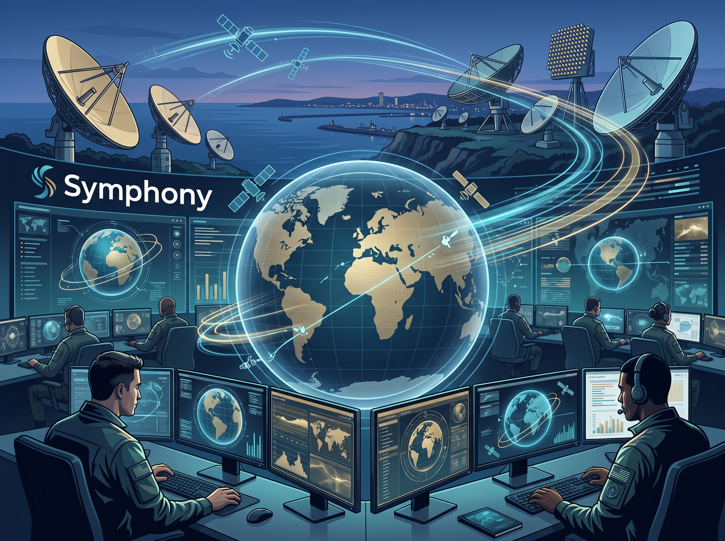 SYMPHONY mission reasoning command center