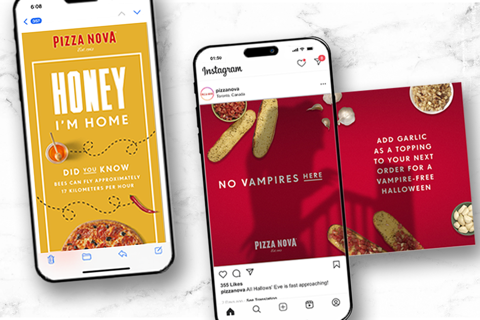 Pizza Nova — Email Marketing, Social Media Campaigns, designed by Kingsley
