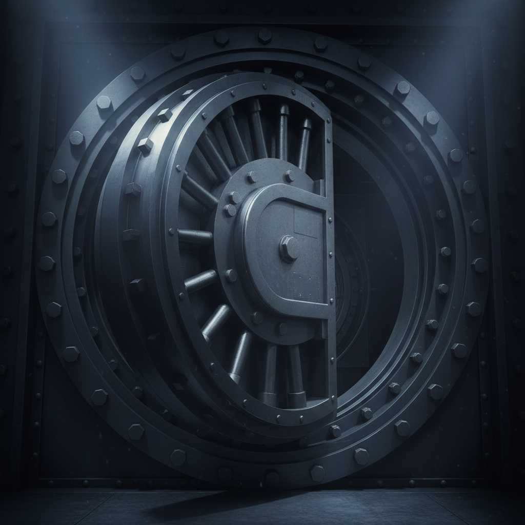 Fortified vault door